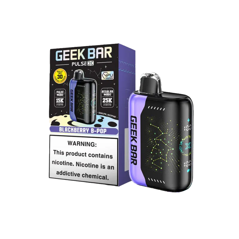 Geek Bar Pulse X Blackberry B-Pop