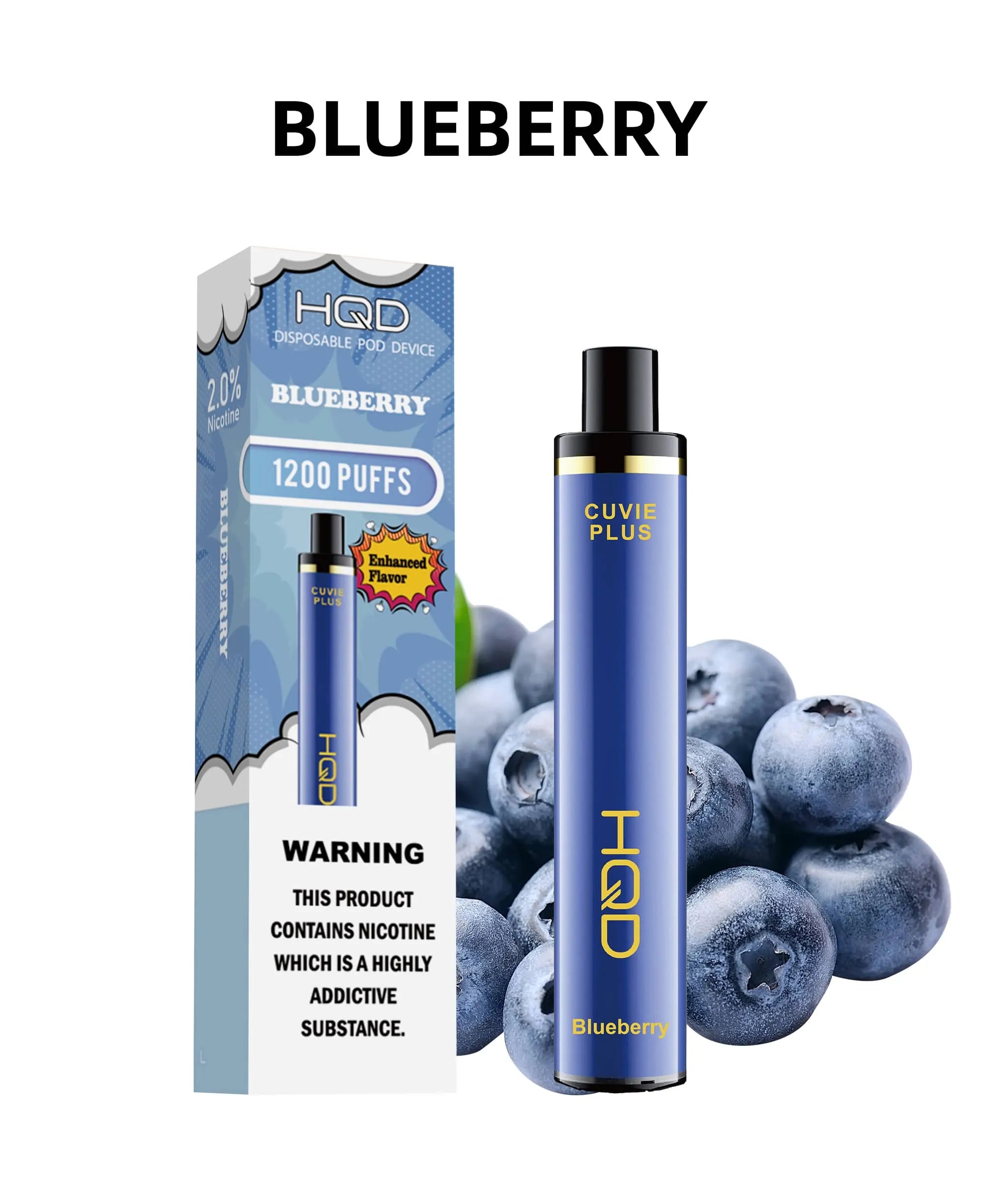 HQD Cuvie Plus Blueberry
