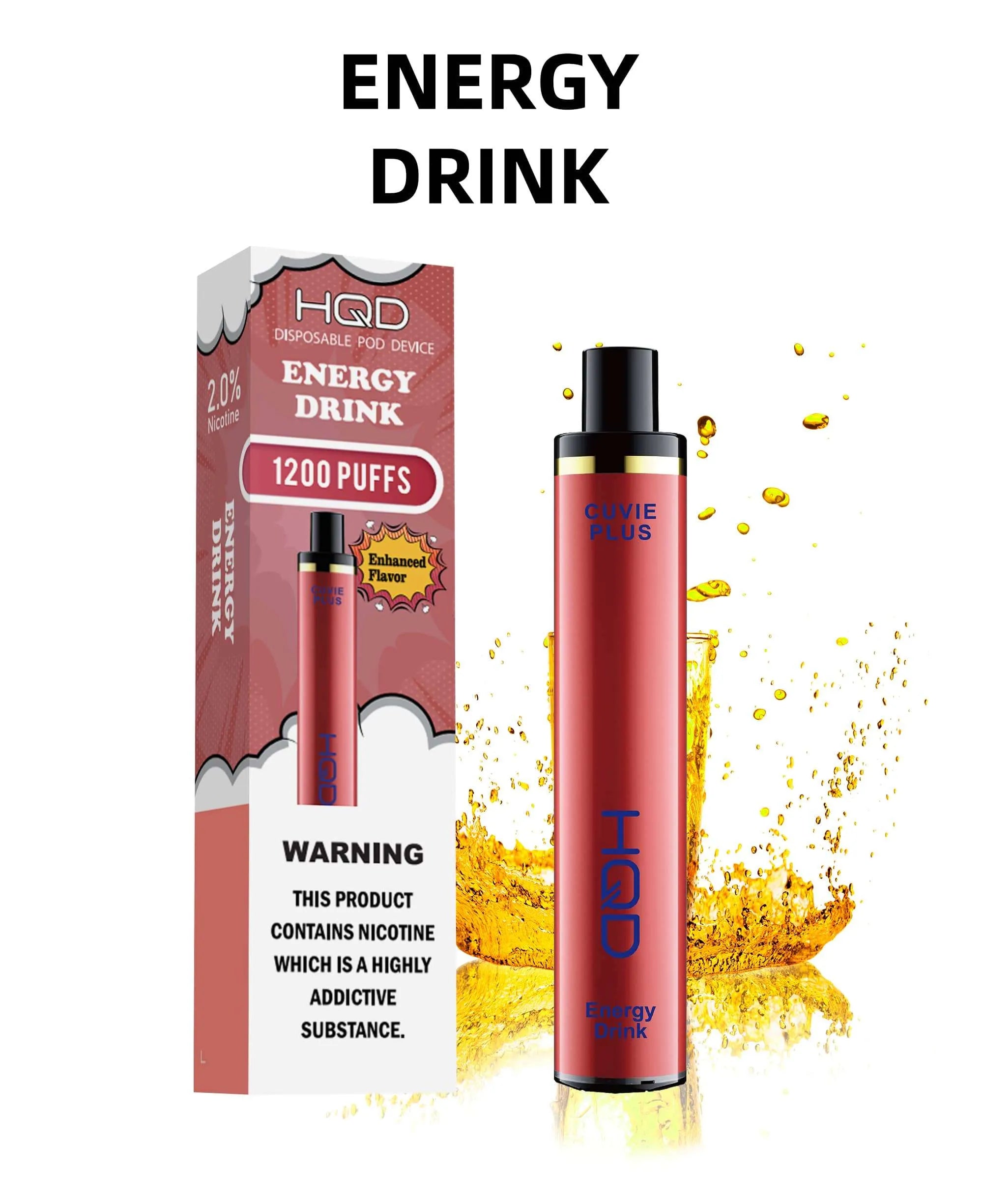 HQD Cuvie Plus Energy Drink
