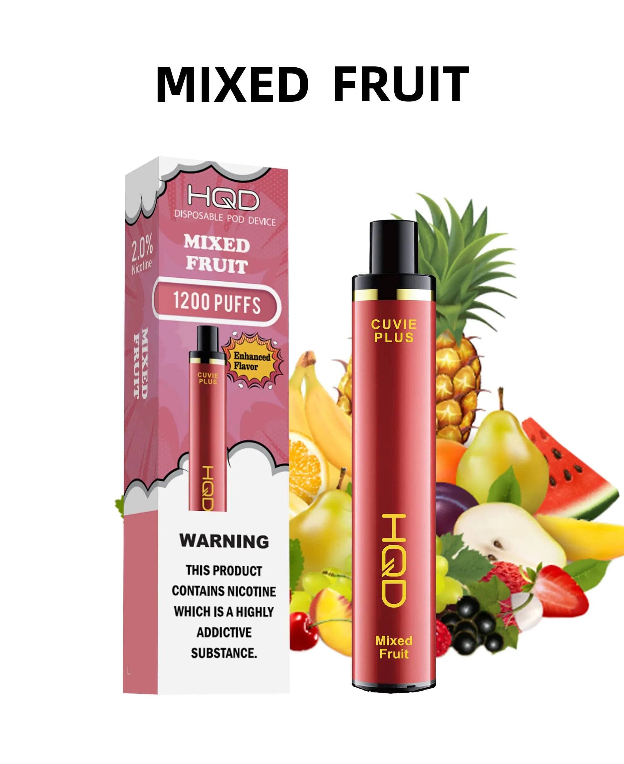 HQD Cuvie Plus Mixed Fruit