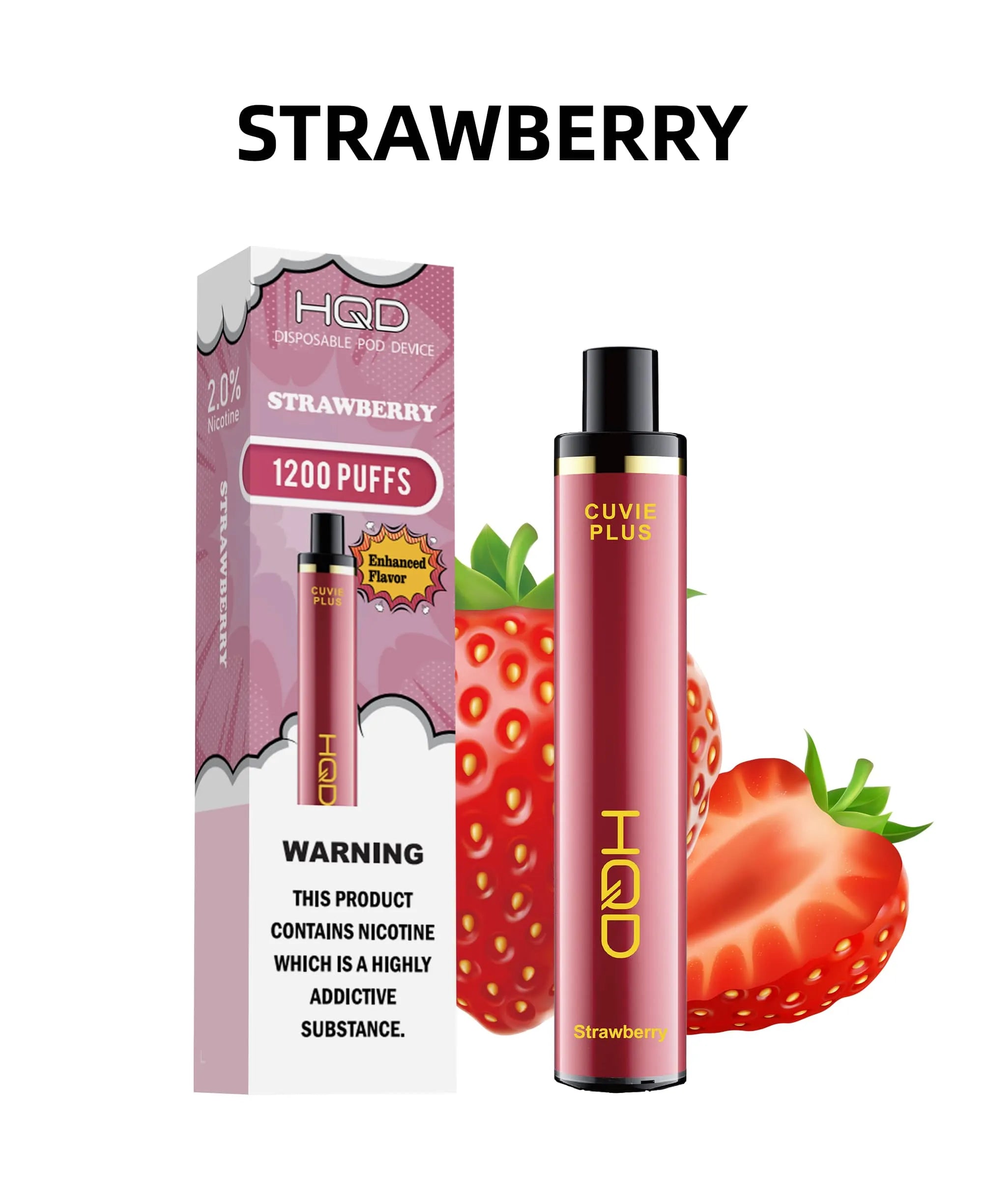 HQD Cuvie Plus Strawberry