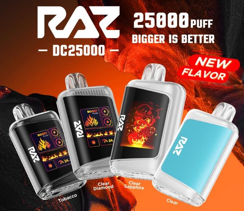 RAZ Vape DC25000 Review 2026: Flavors, Puff Count & Worth It?