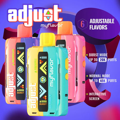 Adjust MyFlavor Disposable Vape - Shop Vapes Online Adjust MyFlavor Disposable Vape - Shop Vapes Online