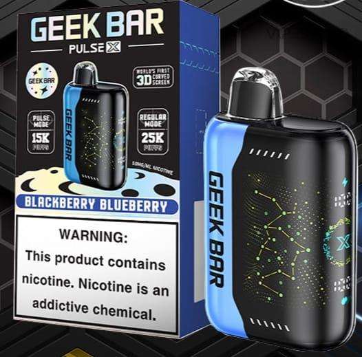 Blackberry Blueberry Geek Bar Pulse X