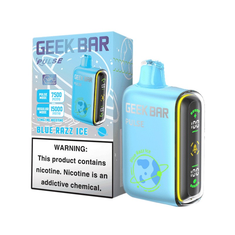 Geek Bar Pulse Blue Razz Ice 