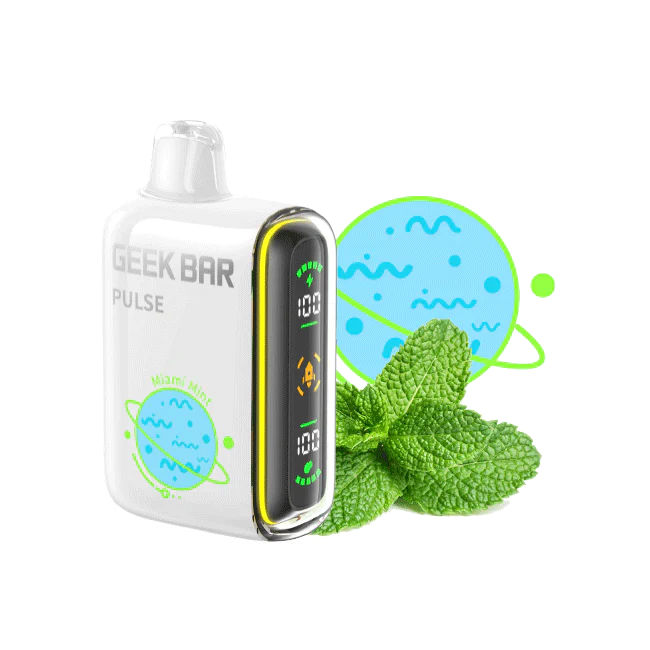Geek Bar Pulse Miami Mint - Shop Vapes Online Geek Bar Pulse Miami Mint - Shop Vapes Online