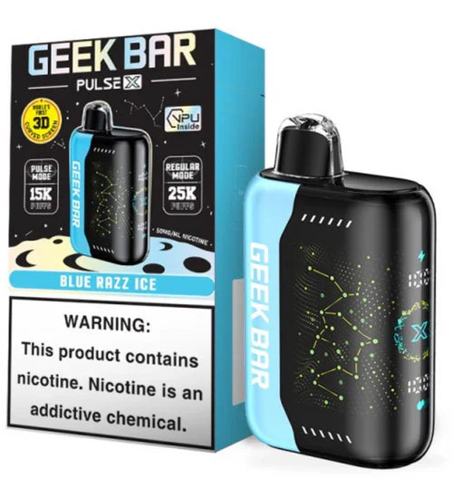 Geek Bar Pulse X Blue Razz Ice 