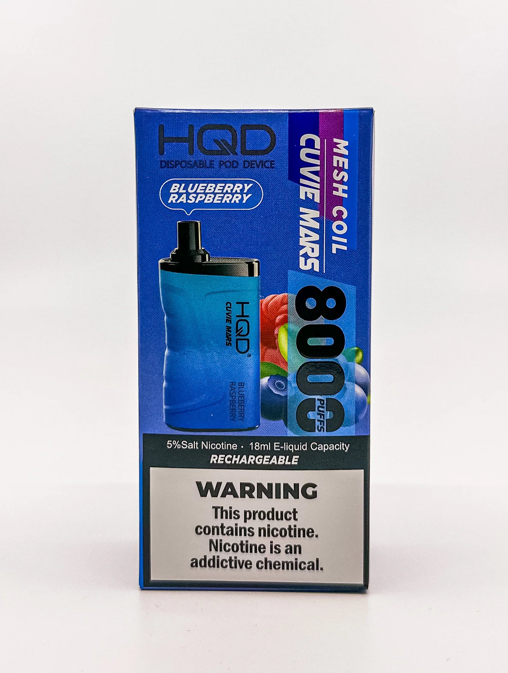 HQD Cuvie MARS Blueberry Raspberry 