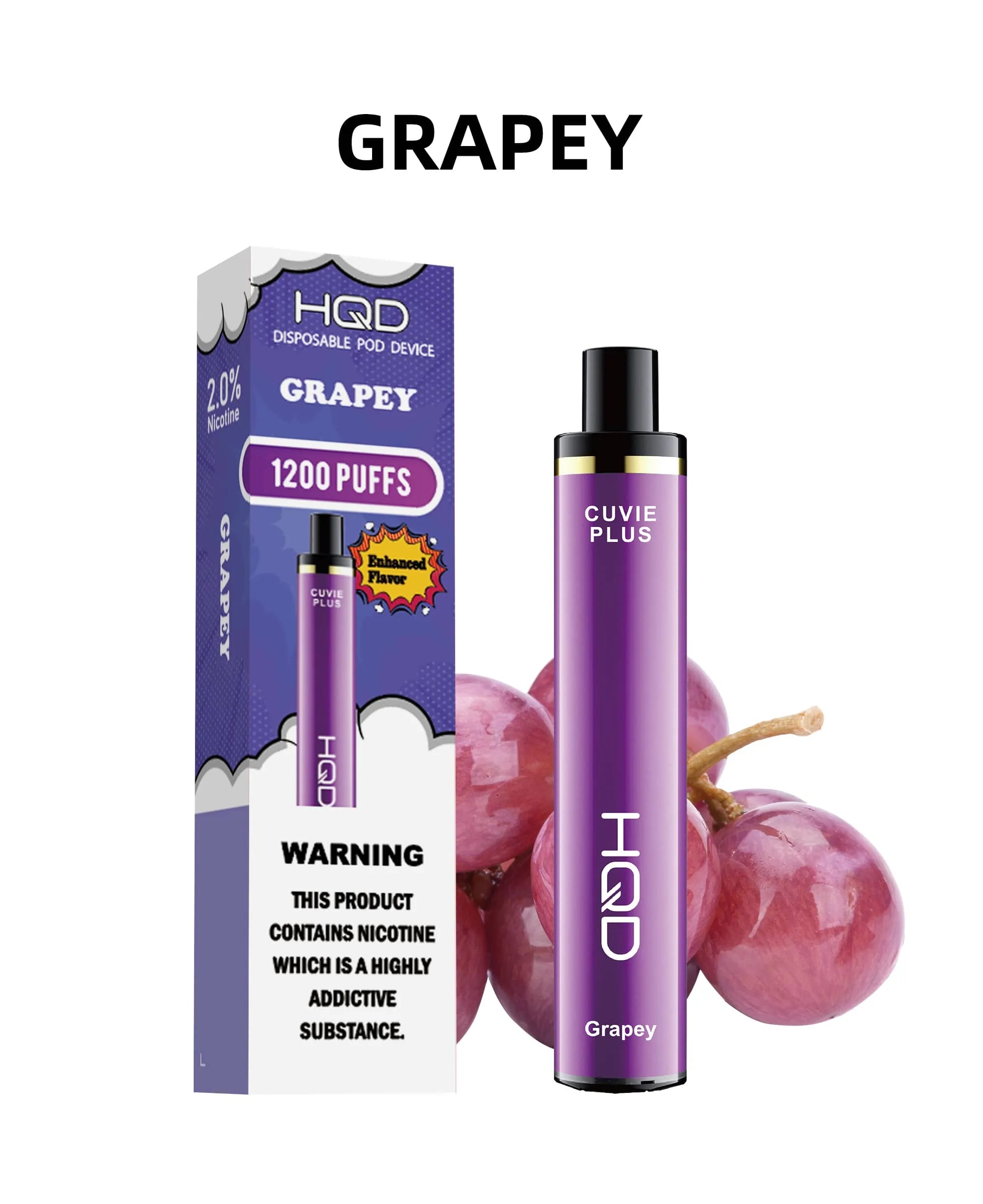 HQD Cuvie Plus Grapey 