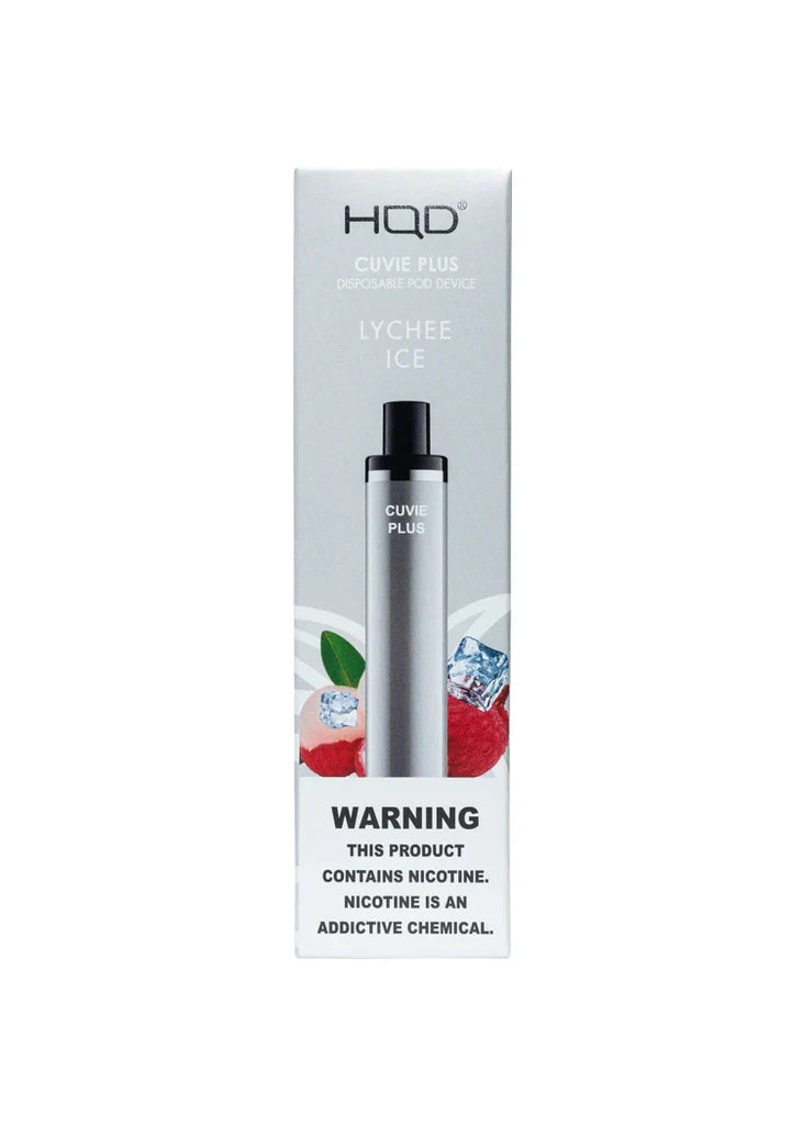 HQD Cuvie Plus Lychee Ice - Shop Vapes Online HQD Cuvie Plus Lychee Ice - Shop Vapes Online