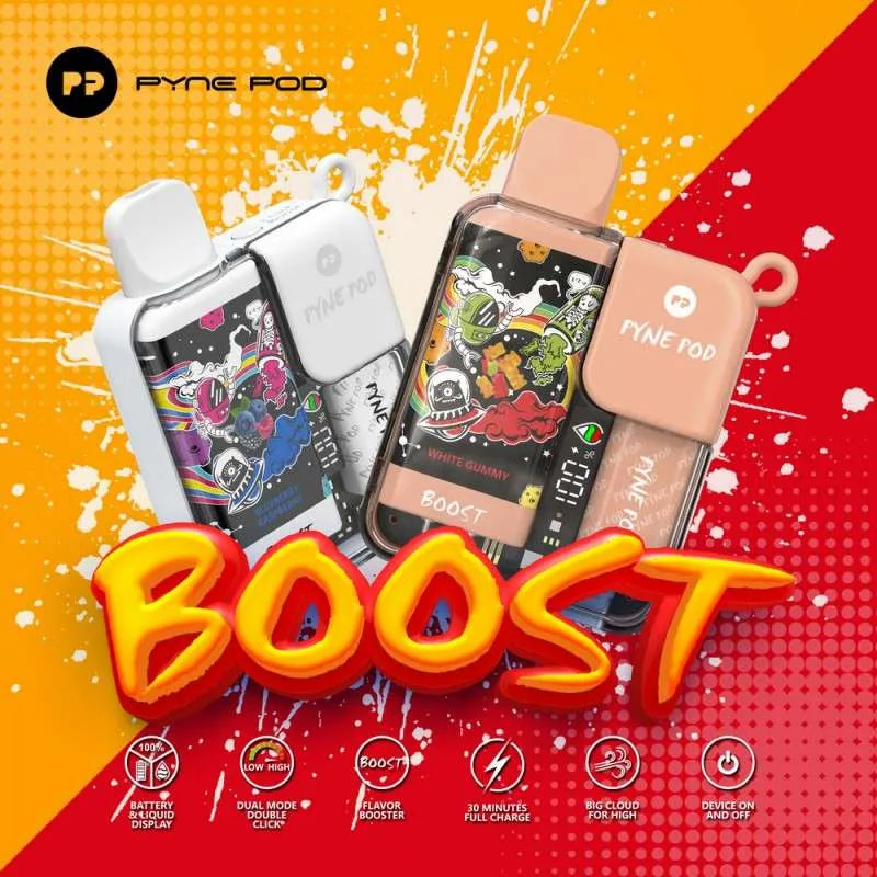 Pyne Pod Boost Disposable Vape - Shop Vapes Online Pyne Pod Boost Disposable Vape - Shop Vapes Online