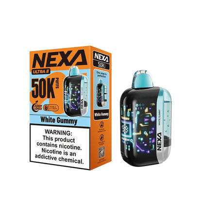 white gummy NEXA Ultra 2 50K